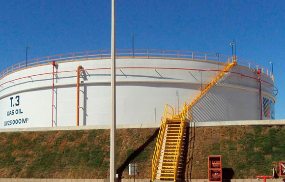 UTE San José – Tanques de Almacenamiento de Gasoil