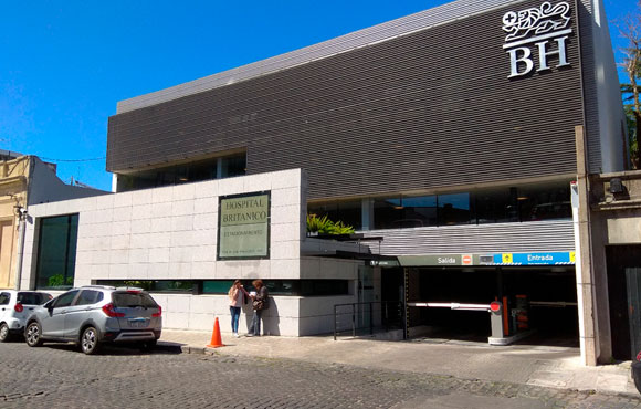 Hospital Británico - Estacionamiento